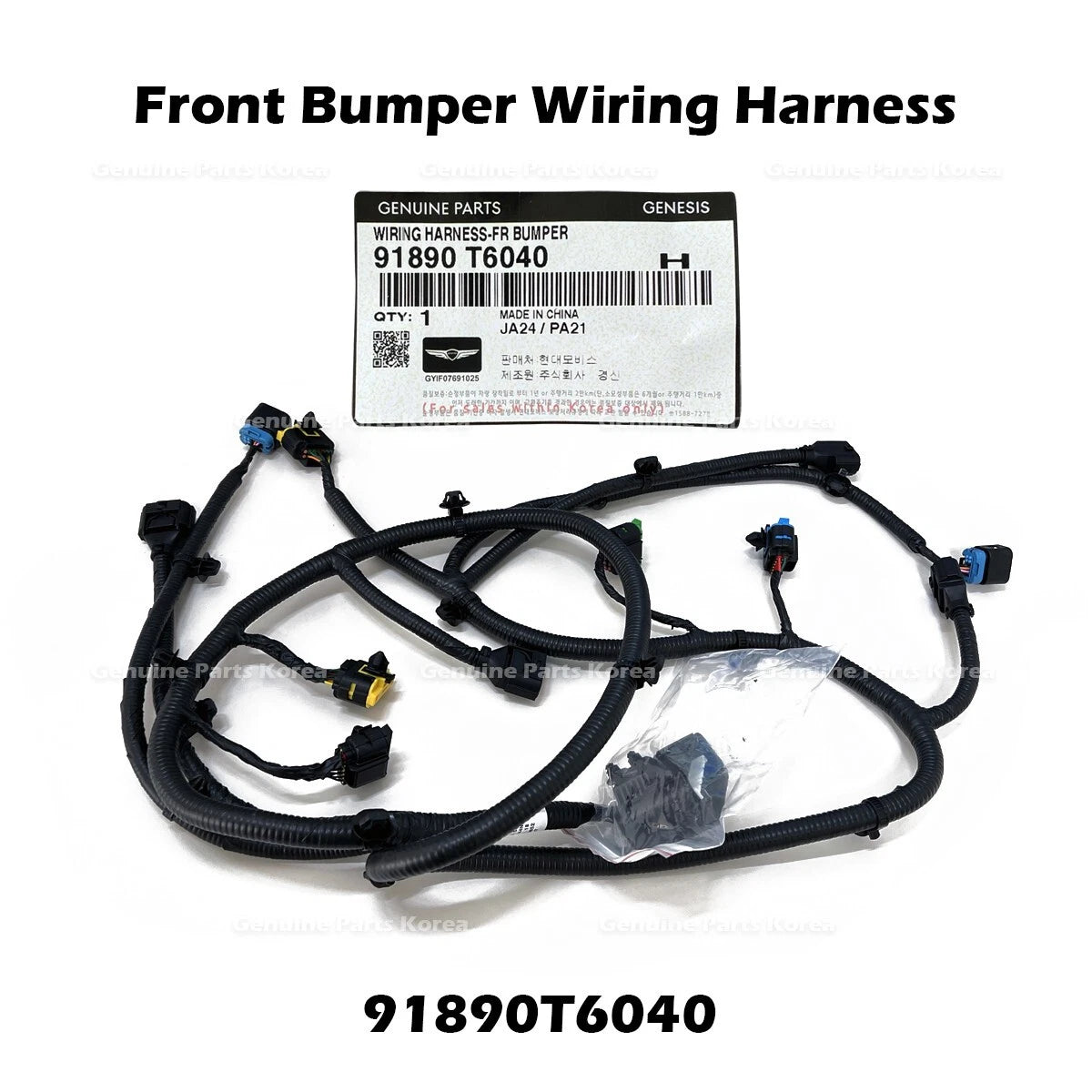 ⭐Genuine⭐ Front Bumper Wiring Harness 91890T6040 for Hyundai Genesis GV80