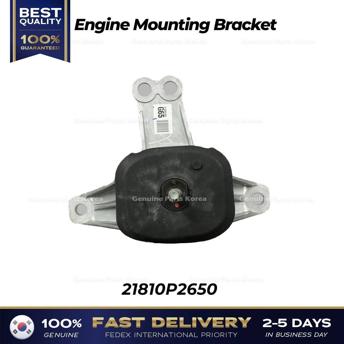 ⭐Genuine⭐ Engine Mounting Bracket 21810P2650 for Hyundai Santa Fe Kia Sorento