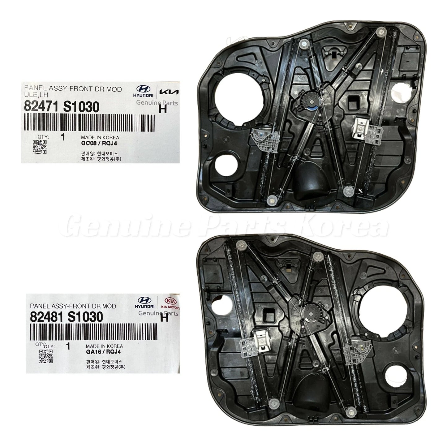 ⭐Genuine⭐ Power Window Regulator Front LH + RH for Hyundai Santa Fe 2019 - 2022