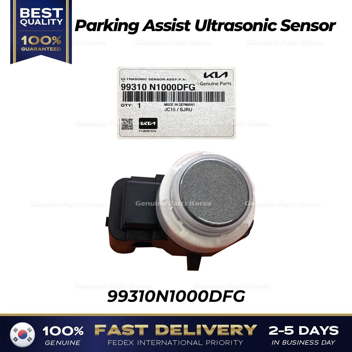 ⭐Genuine⭐ Parking Assist Ultrasonic Sensor 99310N1000DFG for Kia EV9