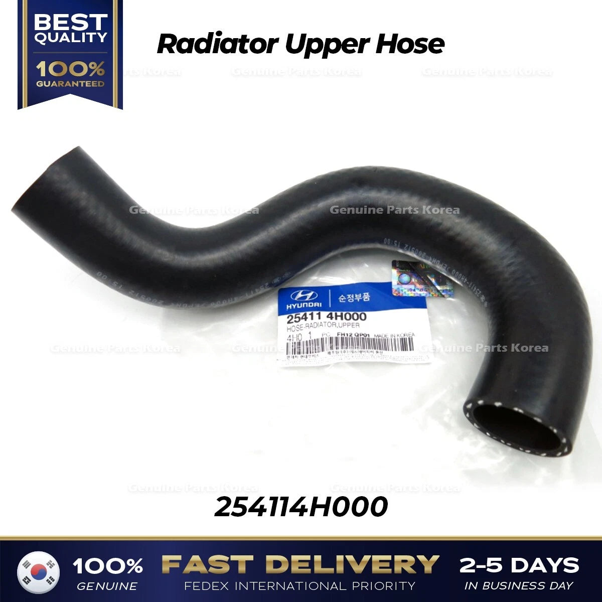 ⭐Genuine⭐ Radiator Upper Hose 254114H000 for Hyundai H1 Grand Starex