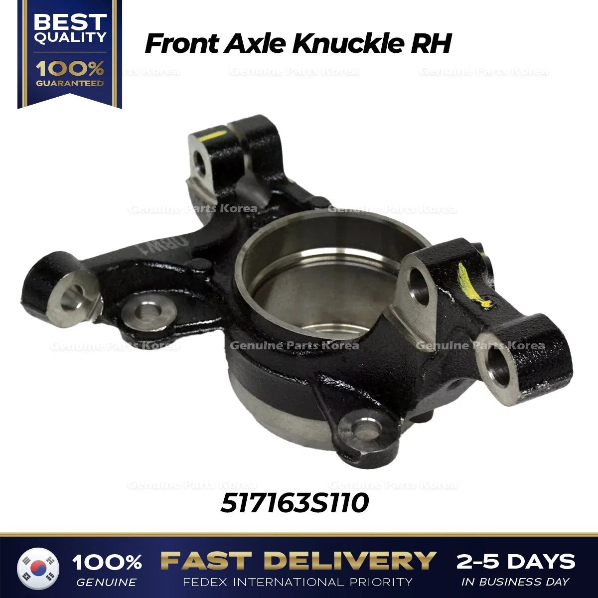 ⭐Genuine⭐ Front Axle Knuckle RH 517163S110 for Hyundai Azera Kia Optima