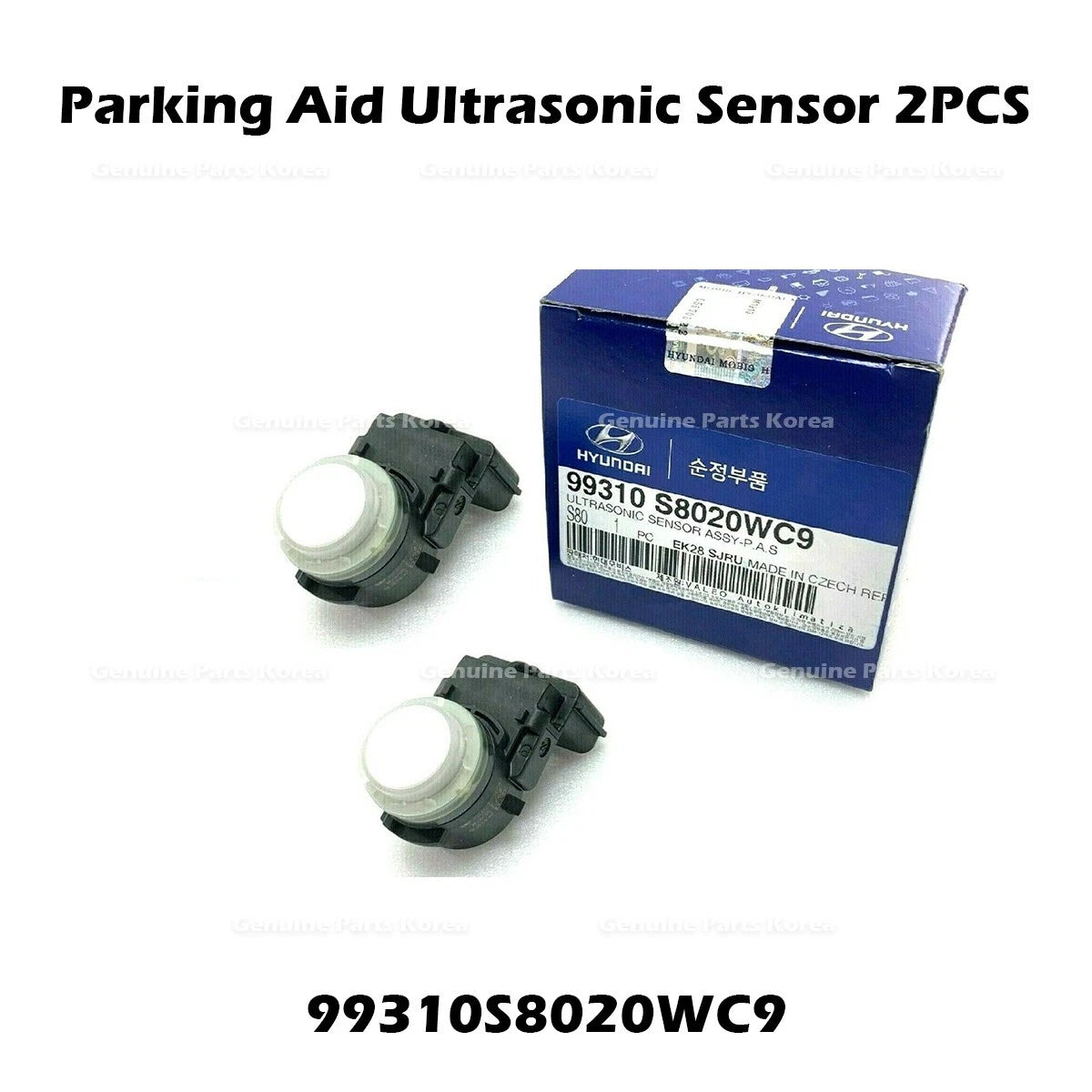 ⭐Genuine⭐ Parking Aid Ultrasonic Sensor 2PCS 99310S8020WC9 for Hyundai Palisade