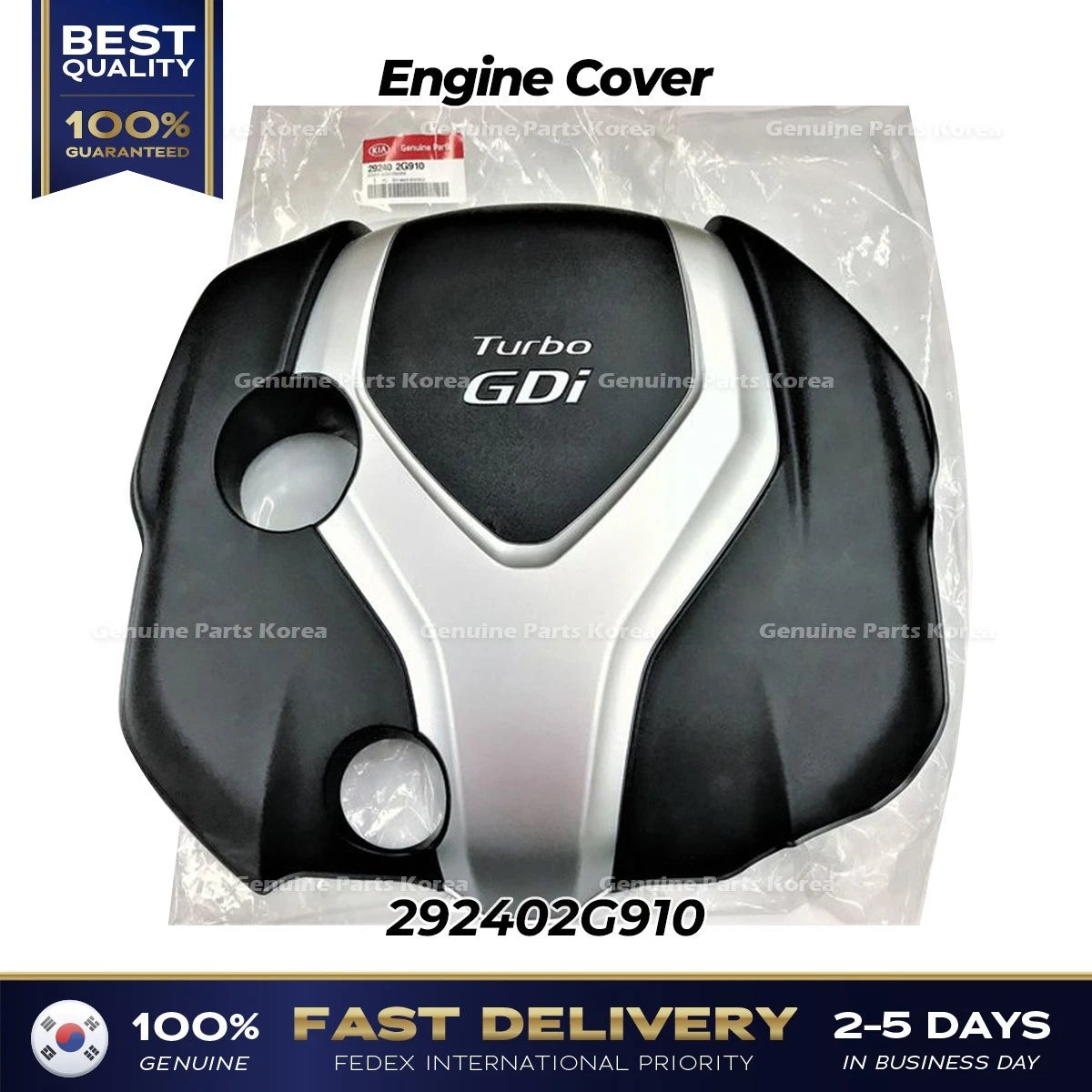 ⭐Genuine⭐ Engine Cover 292402G910 for Hyundai Sonata Kia Optima