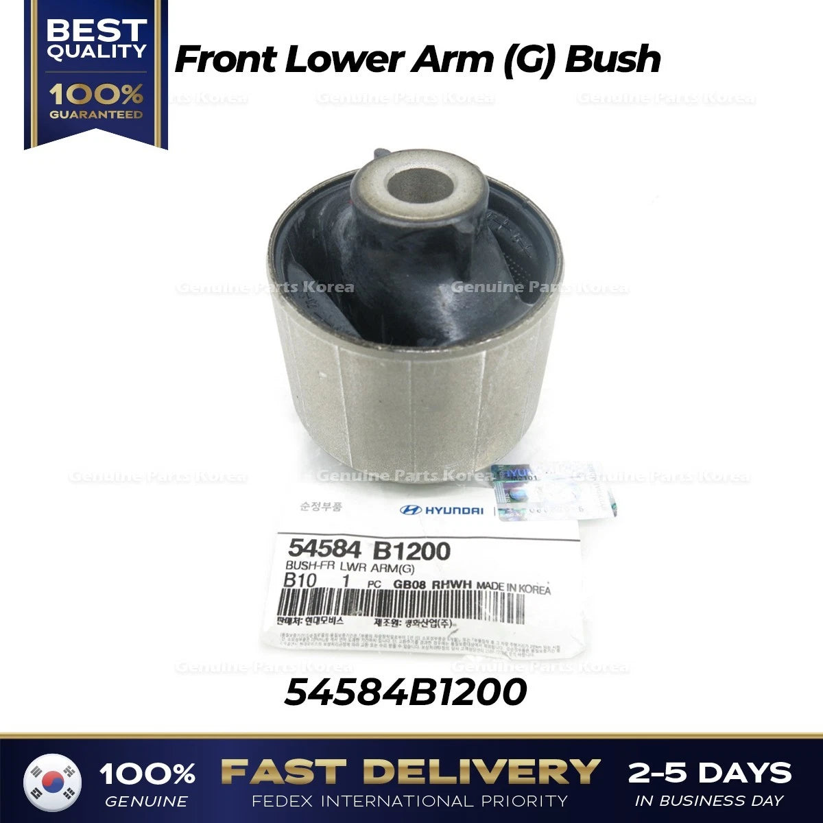⭐Genuine⭐ Front Lower Arm (G) Bush 54584B1200 for Hyundai Genesis