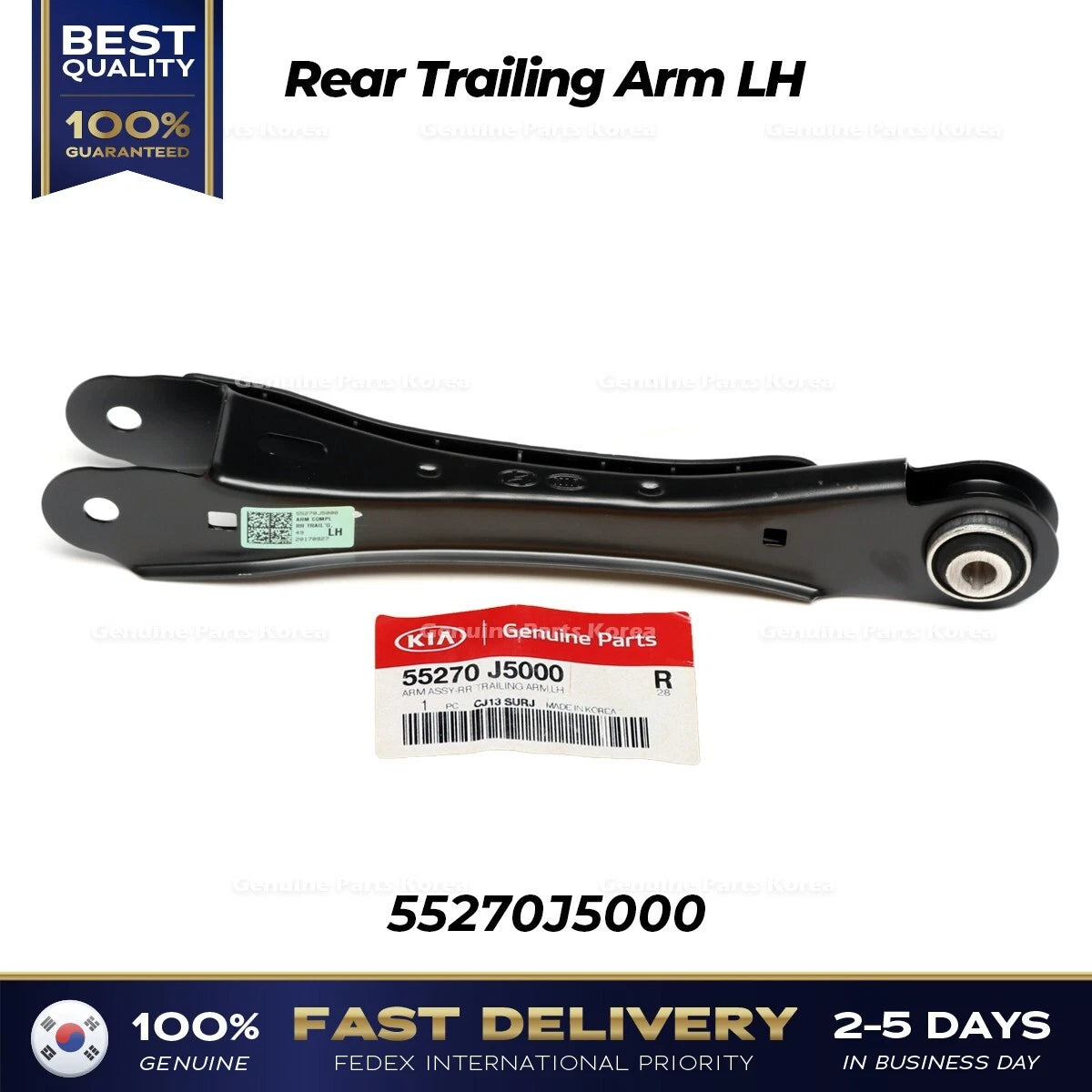 ⭐Genuine⭐ Rear Trailing Arm LH 55270J5000 for Hyundai Genesis G70 Kia Stinger