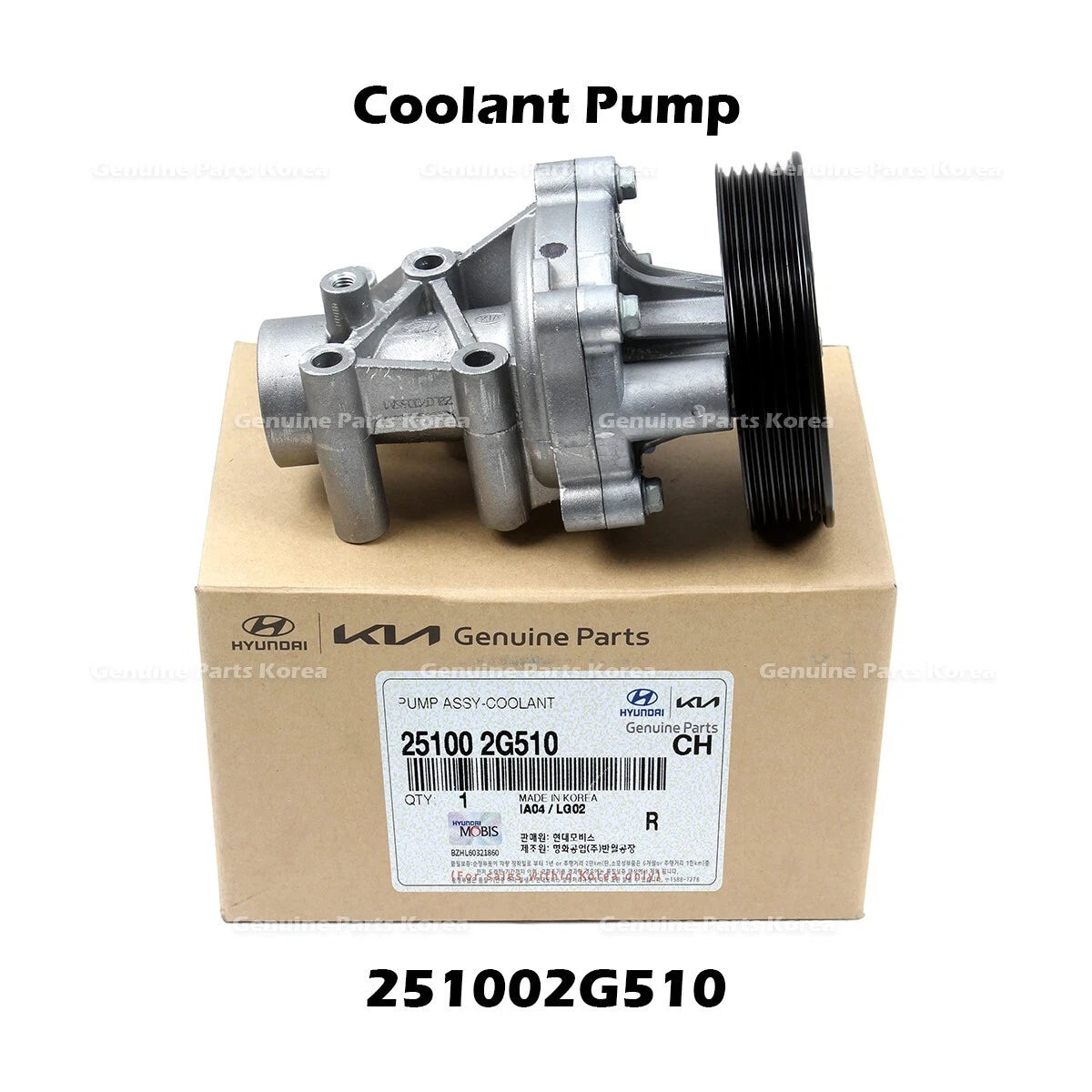 ⭐Genuine⭐ Coolant Pump 251002G510 for Hyundai Sonata Tucson Kia Optima Rondo