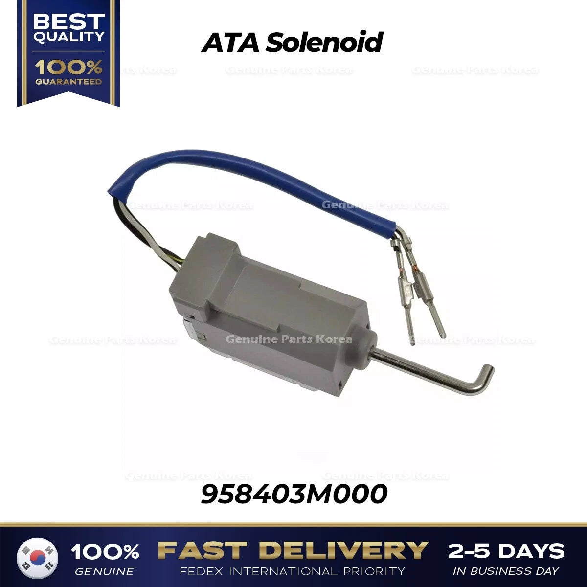 ⭐Genuine⭐ ATA Solenoid 958403M000 for Hyundai Equus Genesis Kia Borrego