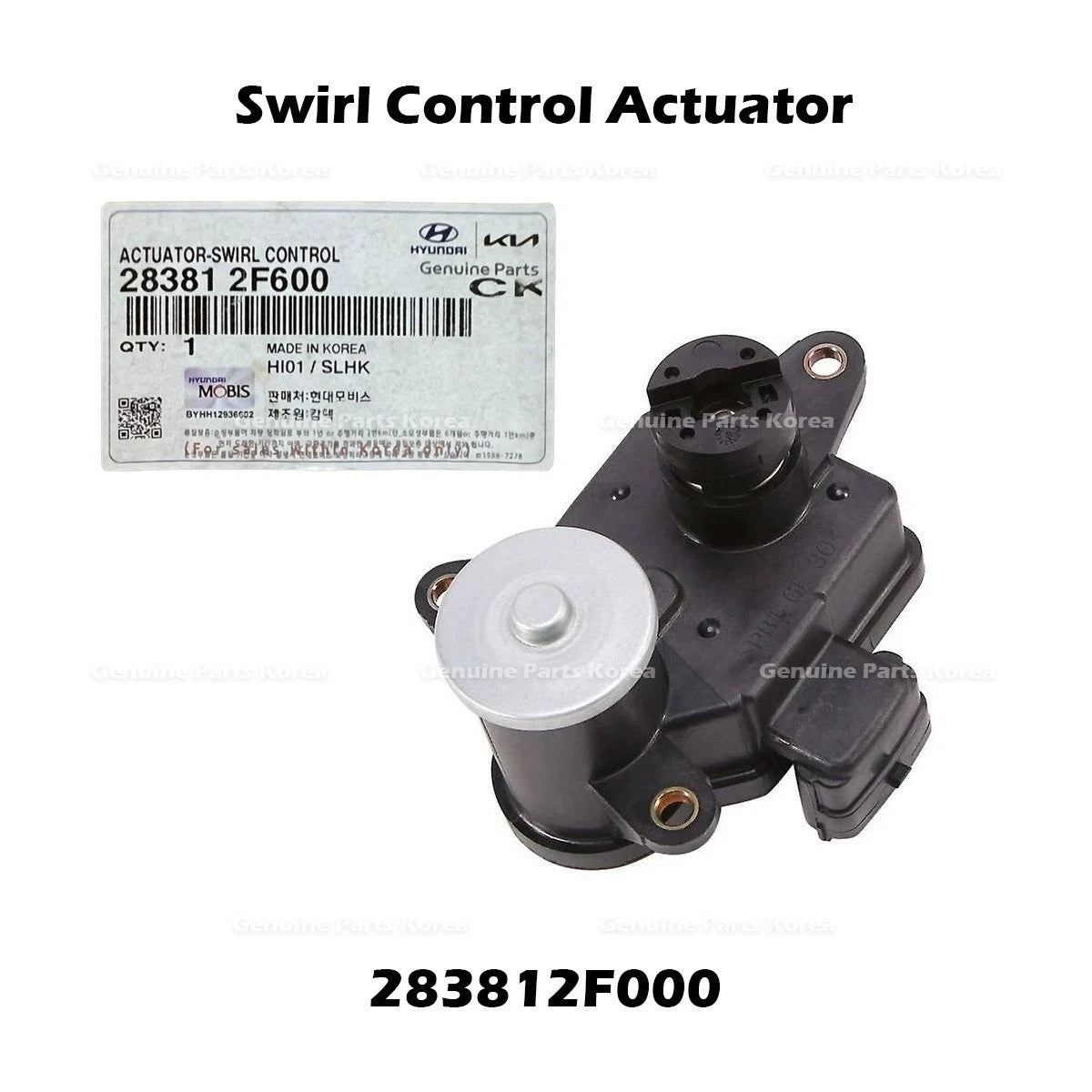 ⭐Genuine⭐ Swirl Control Actuator 283812F000 for Hyundai Santa Fe Kia Sorento