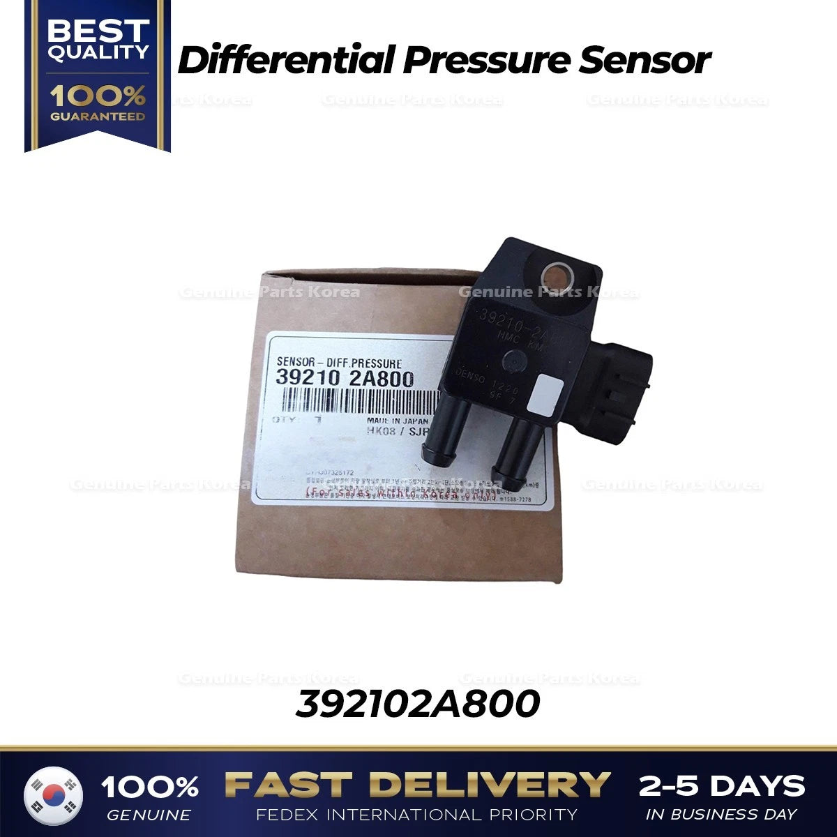 ⭐Genuine⭐ Differential Pressure Sensor 392102A800 for Hyundai Accent Tucson