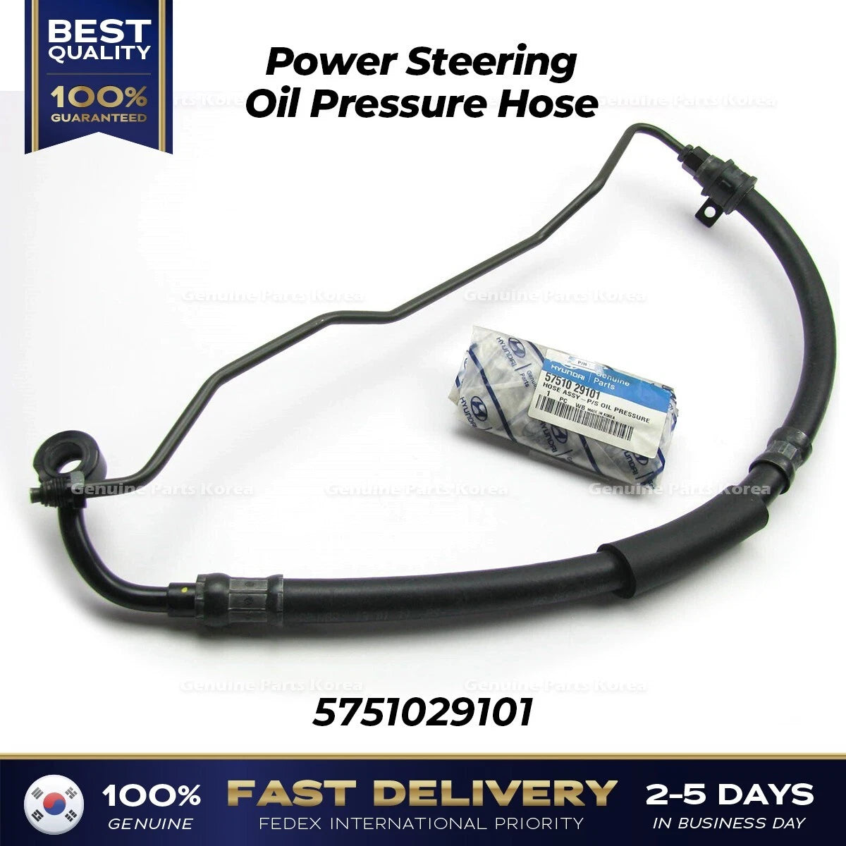 ⭐Genuine⭐ Power Steering Oil Pressure Hose 5751029101 for Hyundai Elantra