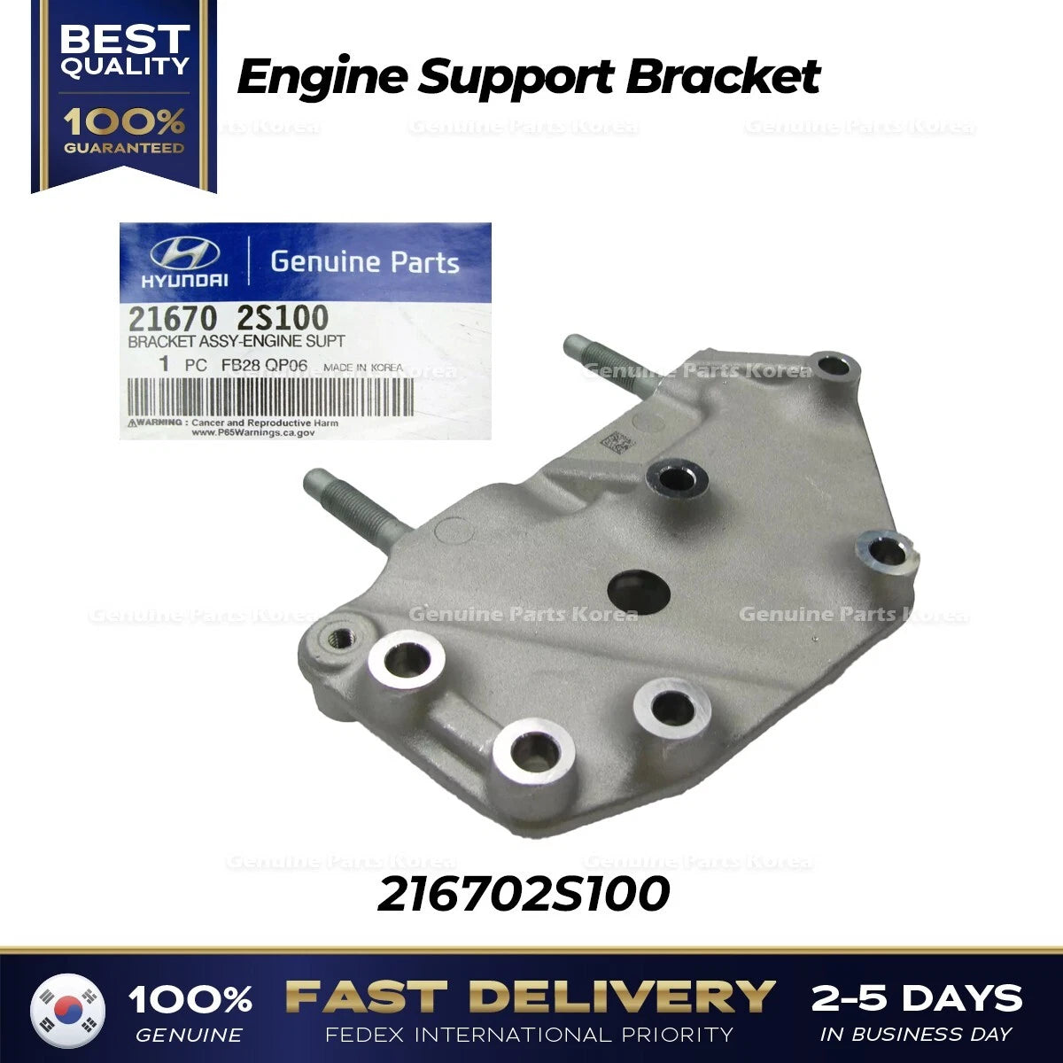 ⭐Genuine⭐ Engine Support Bracket 216702S100 for Hyundai Sonata Kia Sorento
