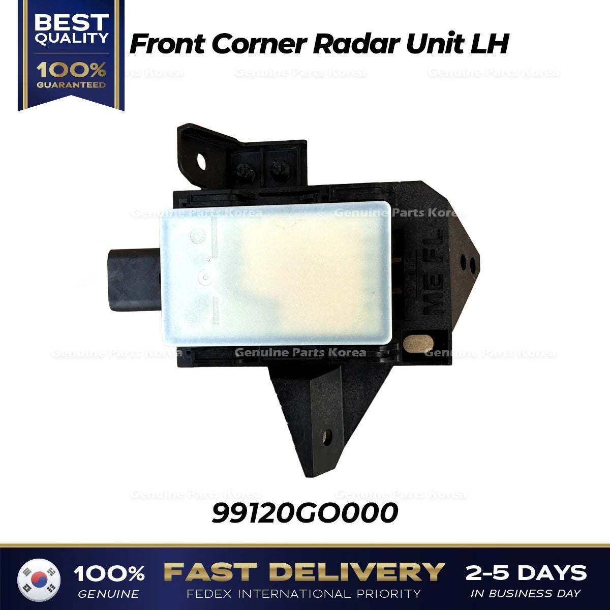 ⭐Genuine⭐ Front Corner Radar Unit LH 99120GO000 for Hyundai Ioniq 9