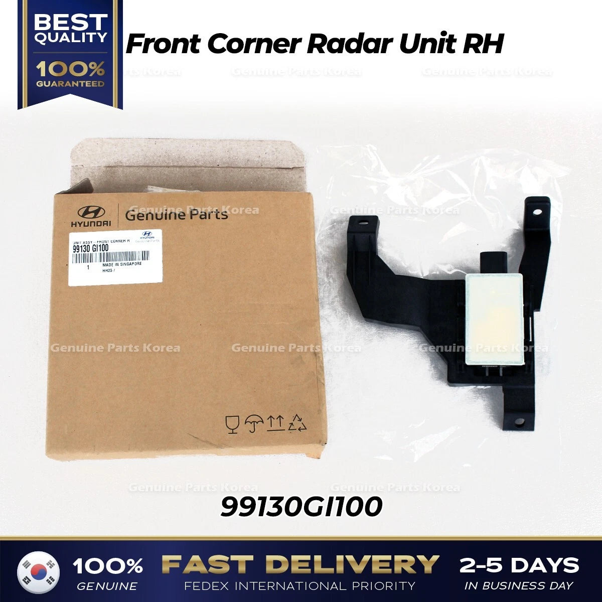 ⭐Genuine⭐ Front Corner Radar Unit RH 99130GI100 for Hyundai Ioniq 5