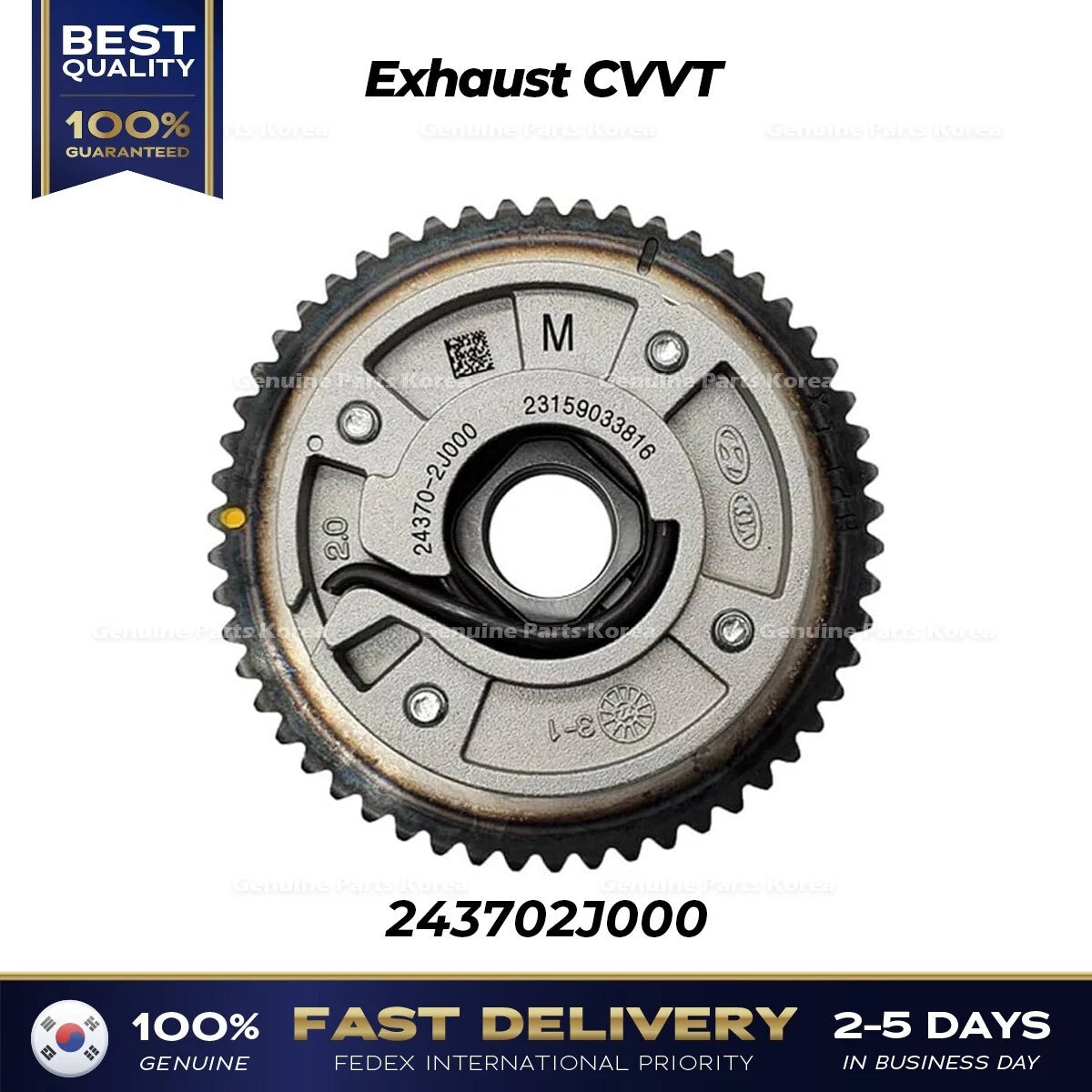 ⭐Genuine⭐ Exhaust CVVT 243702J000 for Hyundai Elantra Kona