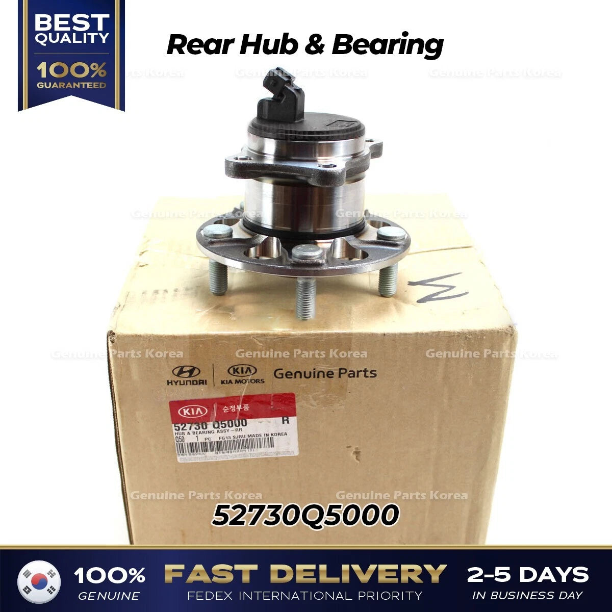 ⭐Genuine⭐ Rear Hub & Bearing 52730Q5000 for Kia Seltos