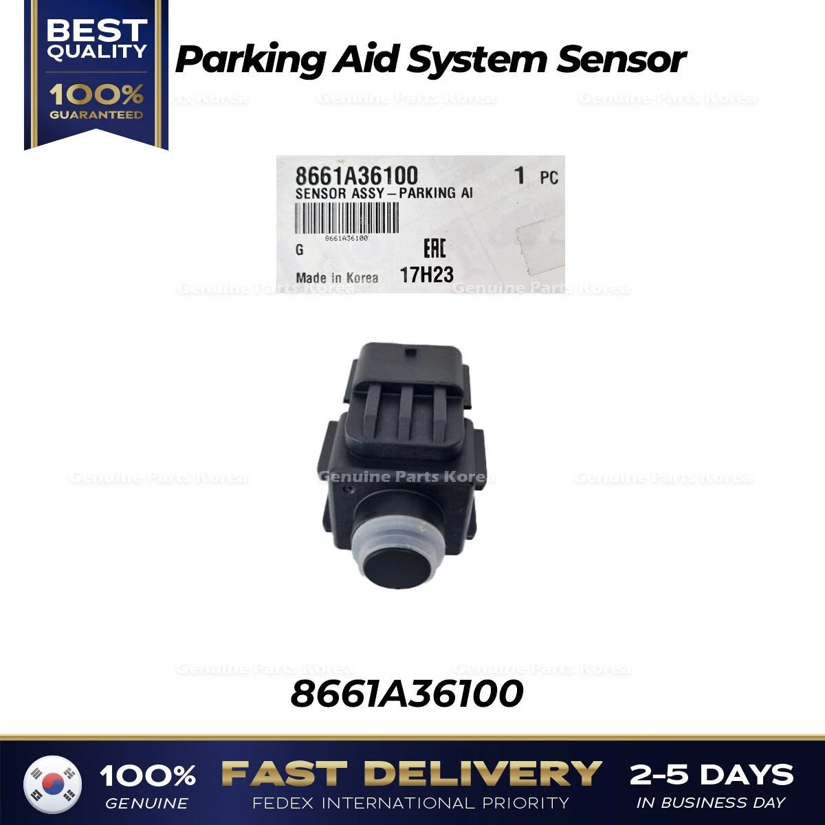 ⭐Genuine⭐ Parking Aid System Sensor 8661A36100 for Ssangyong Rexton G4