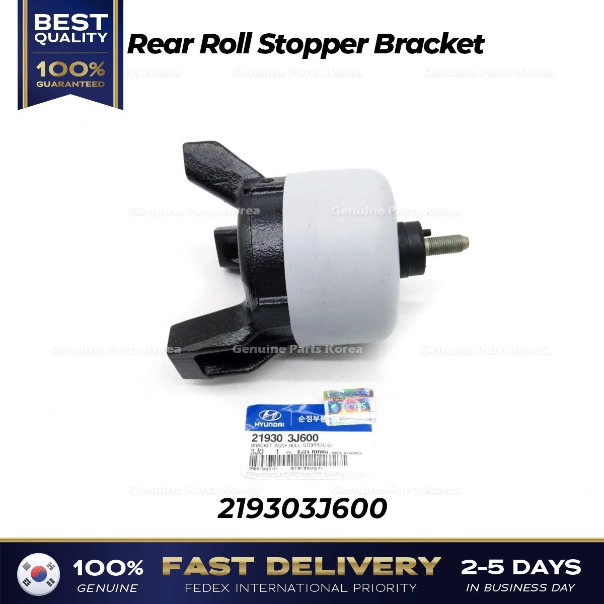 ⭐Genuine⭐ Rear Roll Stopper Bracket 219303J600 for Hyundai Veracruz