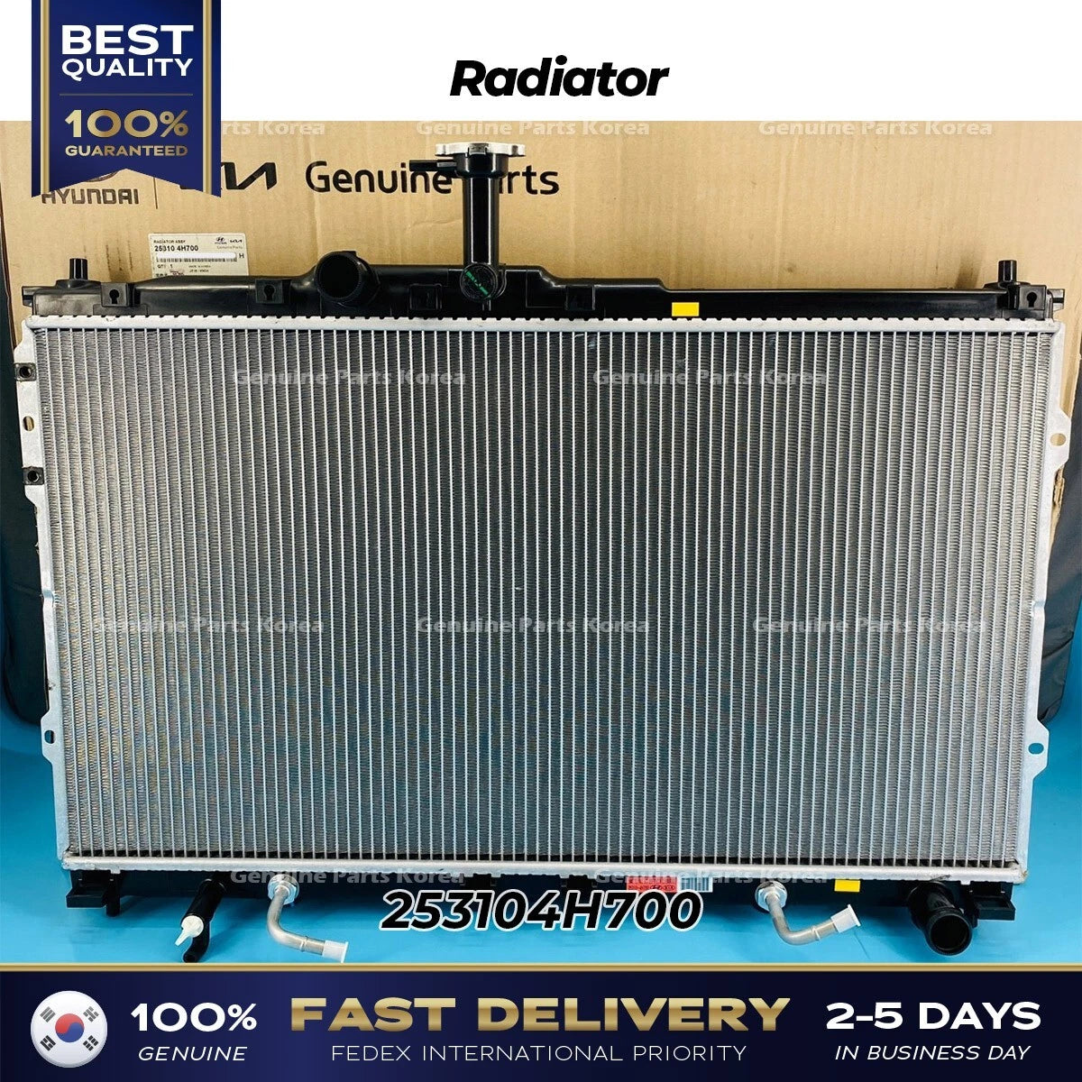 ⭐Genuine⭐ Radiator 253104H700 for Hyundai H1 Grand Starex