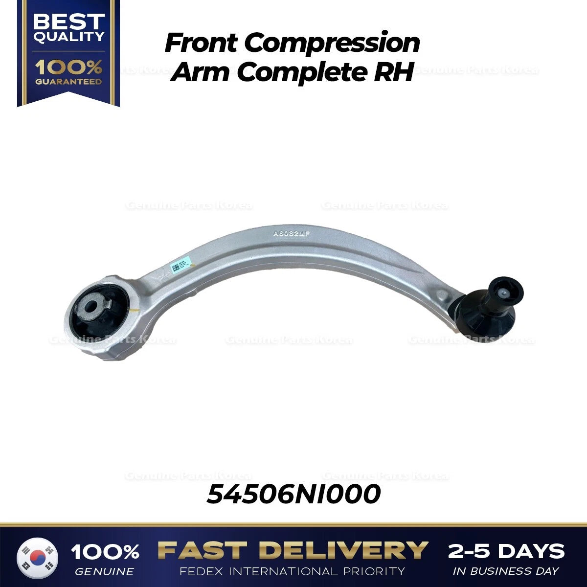 ⭐Genuine⭐ Front Compression Arm Complete RH 54506NI000 for Hyundai Ioniq 5 N