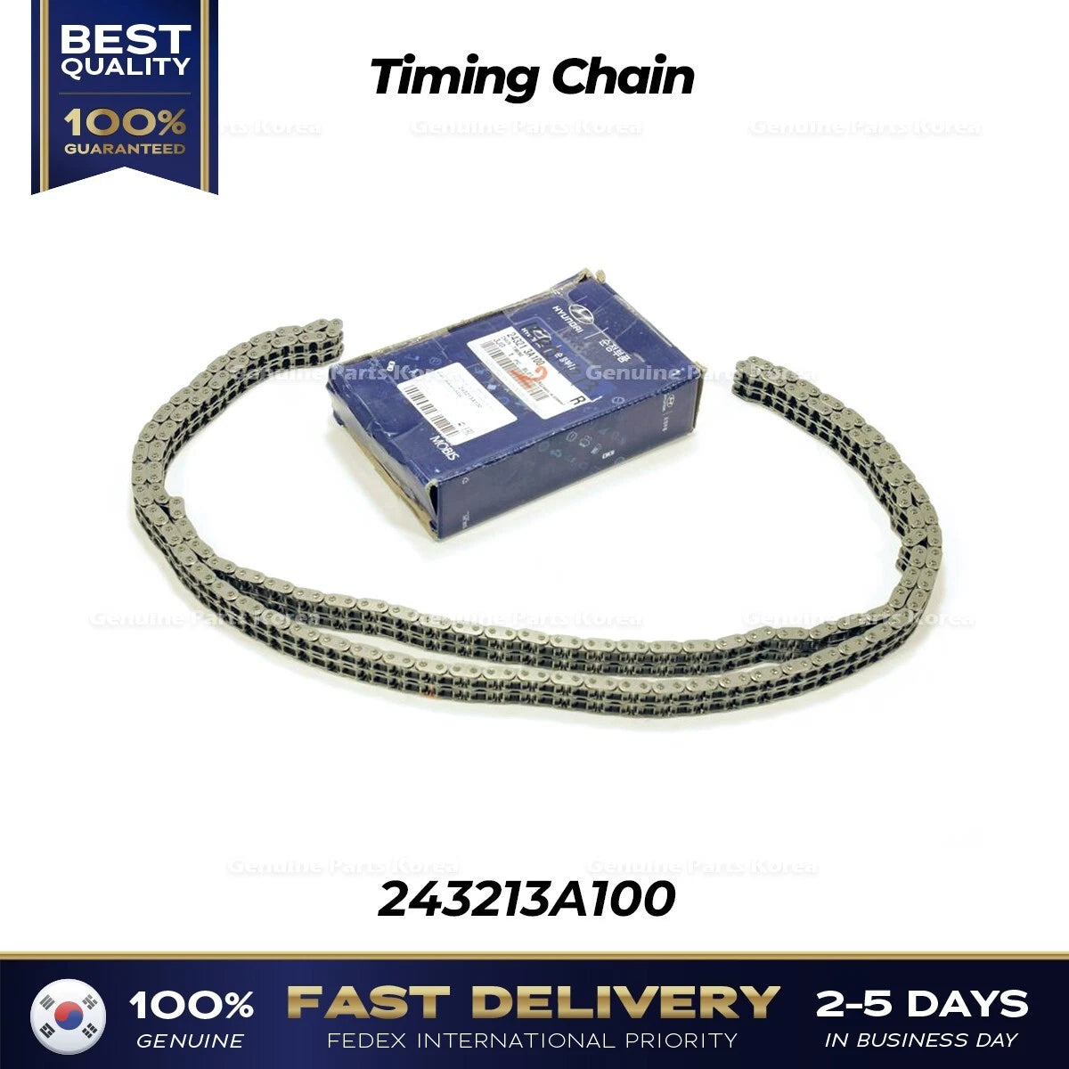⭐Genuine⭐ Timing Chain 243213A100 for Hyundai Veracruz Kia Mohave