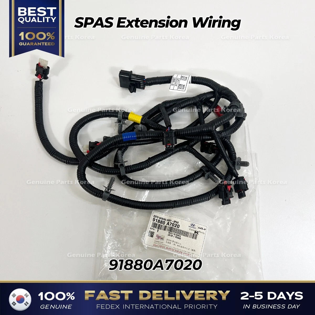 ⭐Genuine⭐ SPAS Extension Wiring 91880A7020 for Kia K3