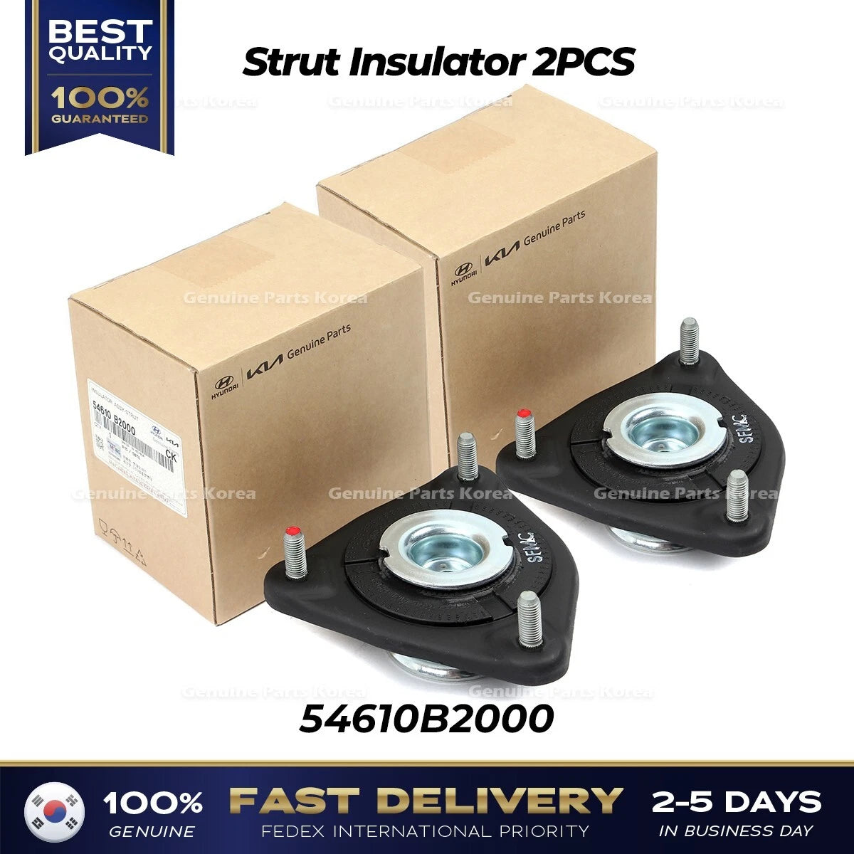 ⭐Genuine⭐ Strut Insulator 2PCS 54610B2000 for Kia Soul
