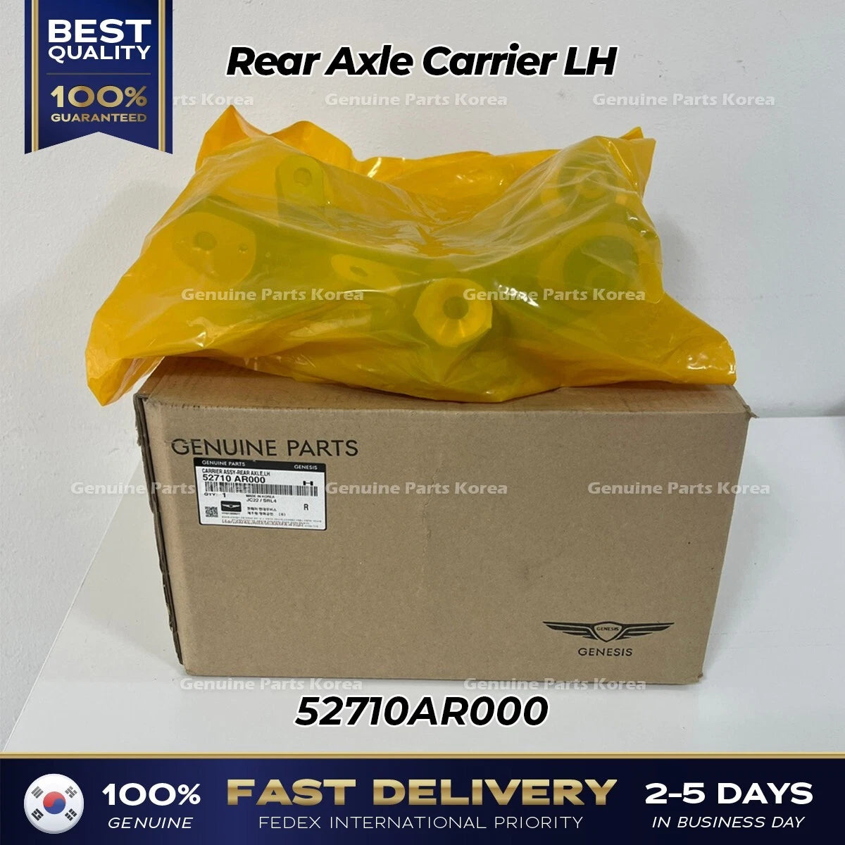 ⭐Genuine⭐ Rear Axle Carrier LH 52710AR000 for Hyundai Genesis GV70