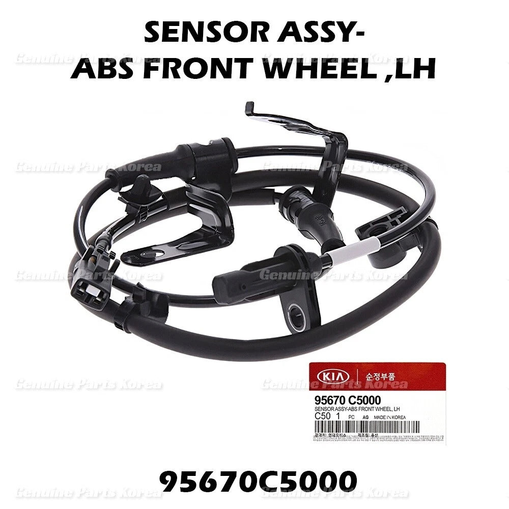 ⭐Genuine⭐ Front Left Wheel ABS Speed Sensor 95670C5000 for KIA Sorento 2016-2017