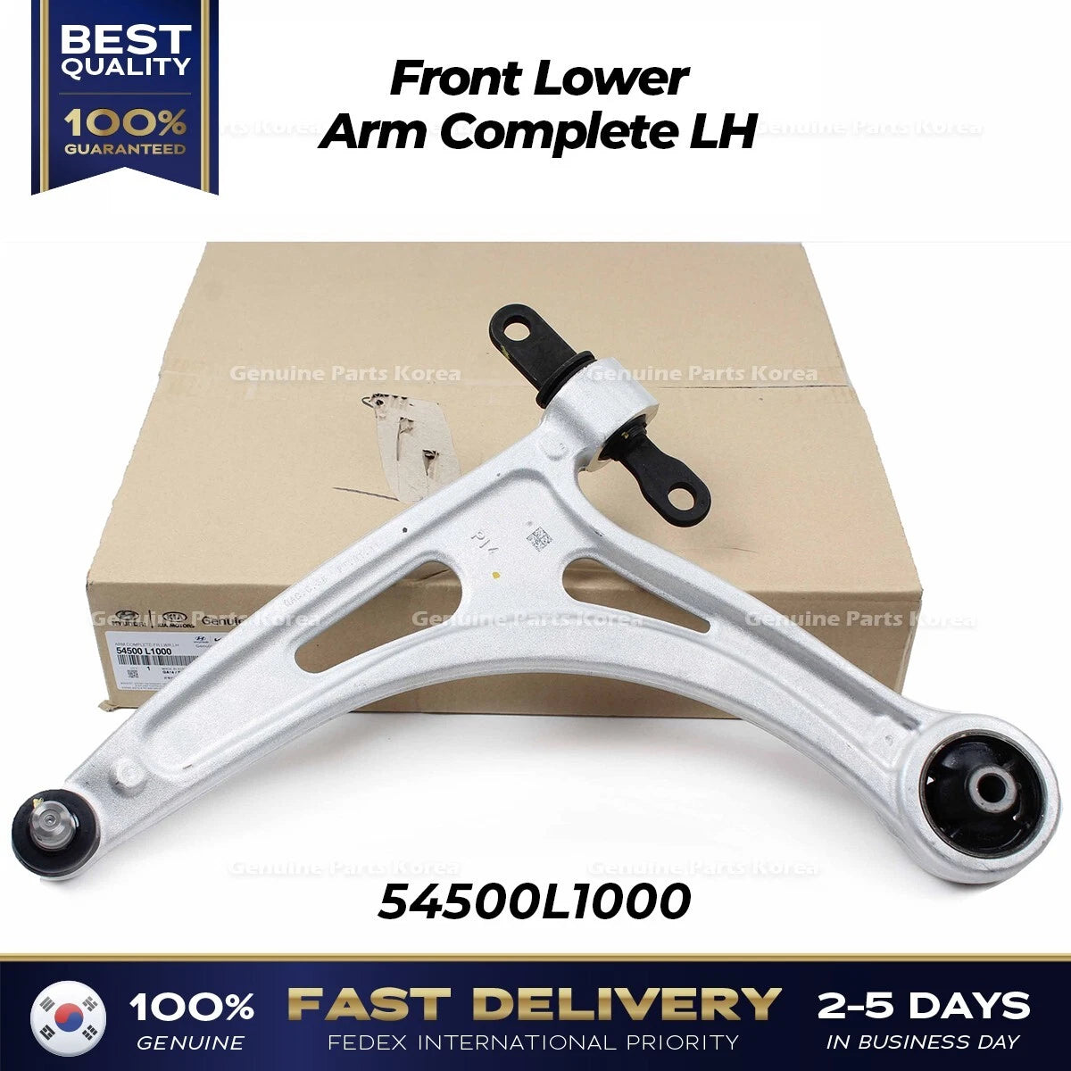 ⭐Genuine⭐ Front Lower Arm Complete LH 54500L1000 for Hyundai Sonata Kia K5
