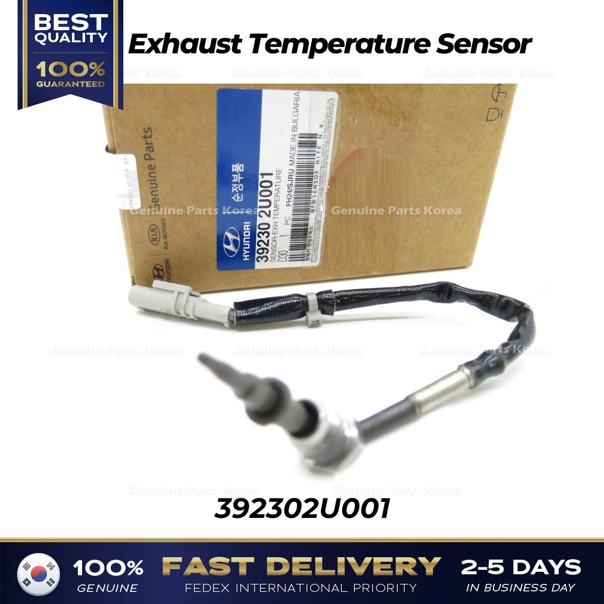 ⭐Genuine⭐ Exhaust Temperature Sensor 392302U001 for Hyundai Kia