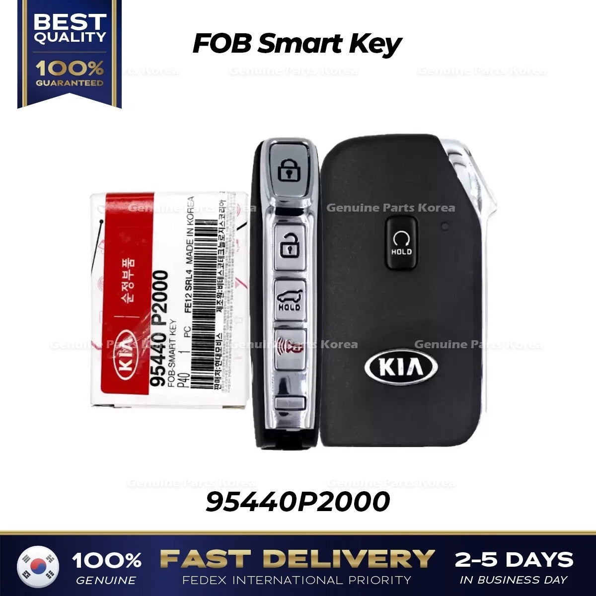 ⭐Genuine⭐ FOB Smart Key 95440P2000 for Kia Sorento