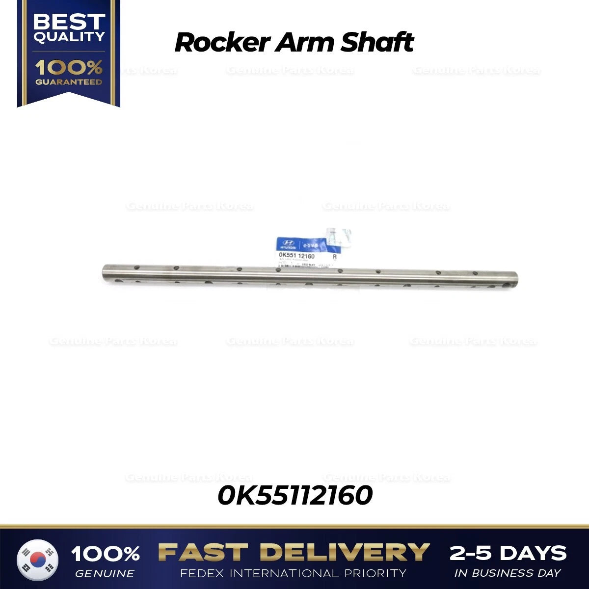 ⭐Genuine⭐ Rocker Arm Shaft 0K55112160 for Hyundai Terracan