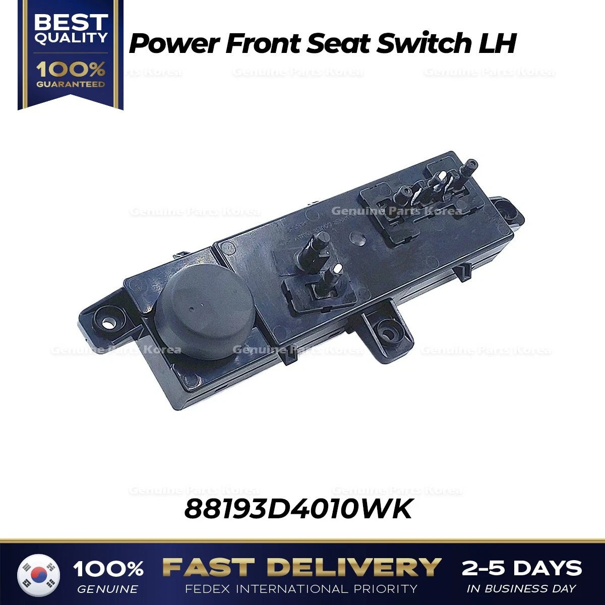 ⭐Genuine⭐ Power Front Seat Switch LH 88193D4010WK for Kia Cadenza Optima
