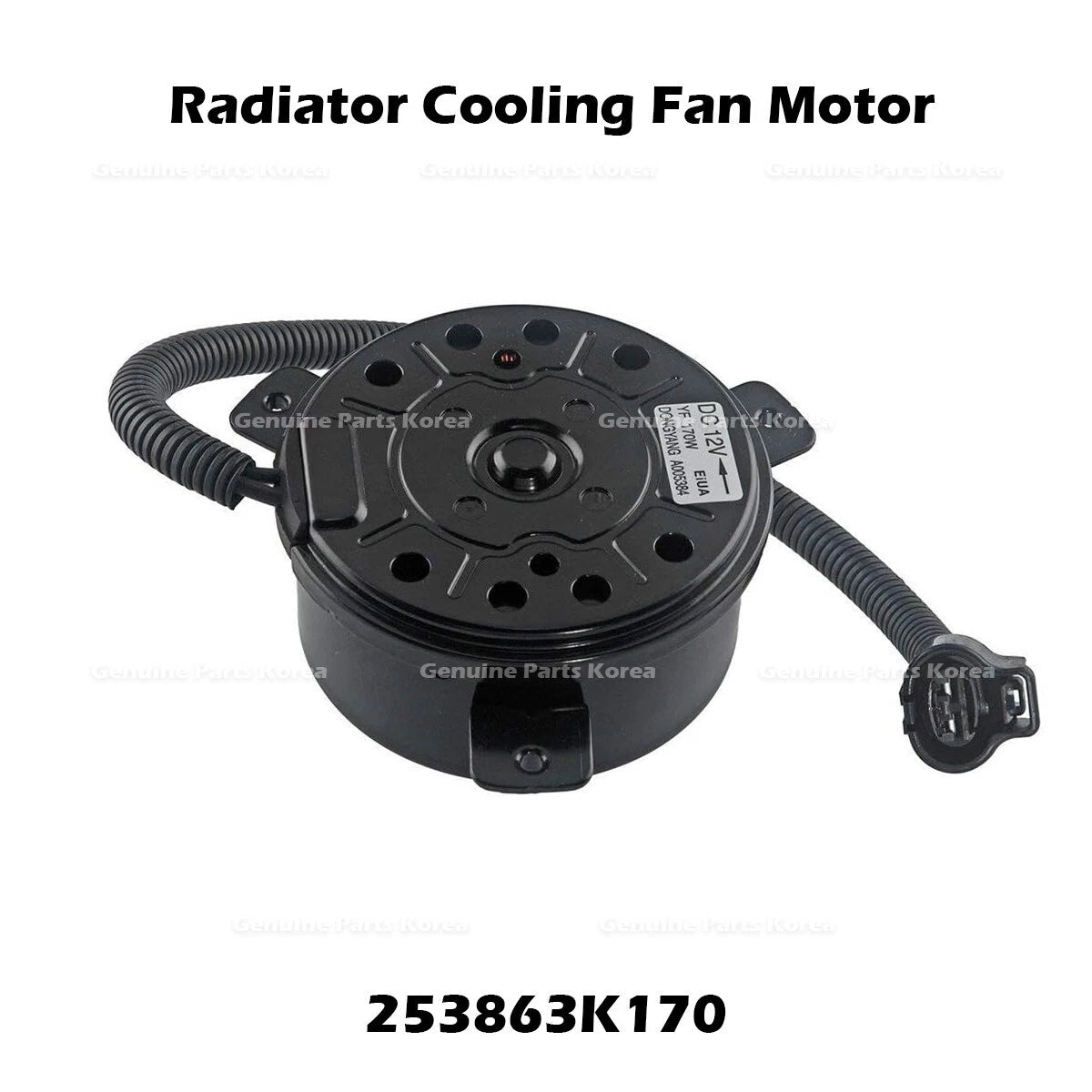 ⭐Genuine⭐ Radiator Cooling Fan Motor 253863K170 for Hyundai Sonata