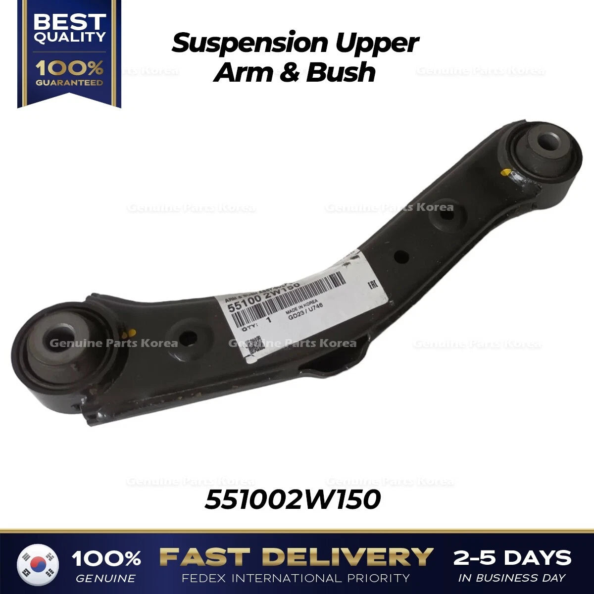 ⭐Genuine⭐ Suspension Upper Arm & Bush 551002W150 for Hyundai Santa Fe