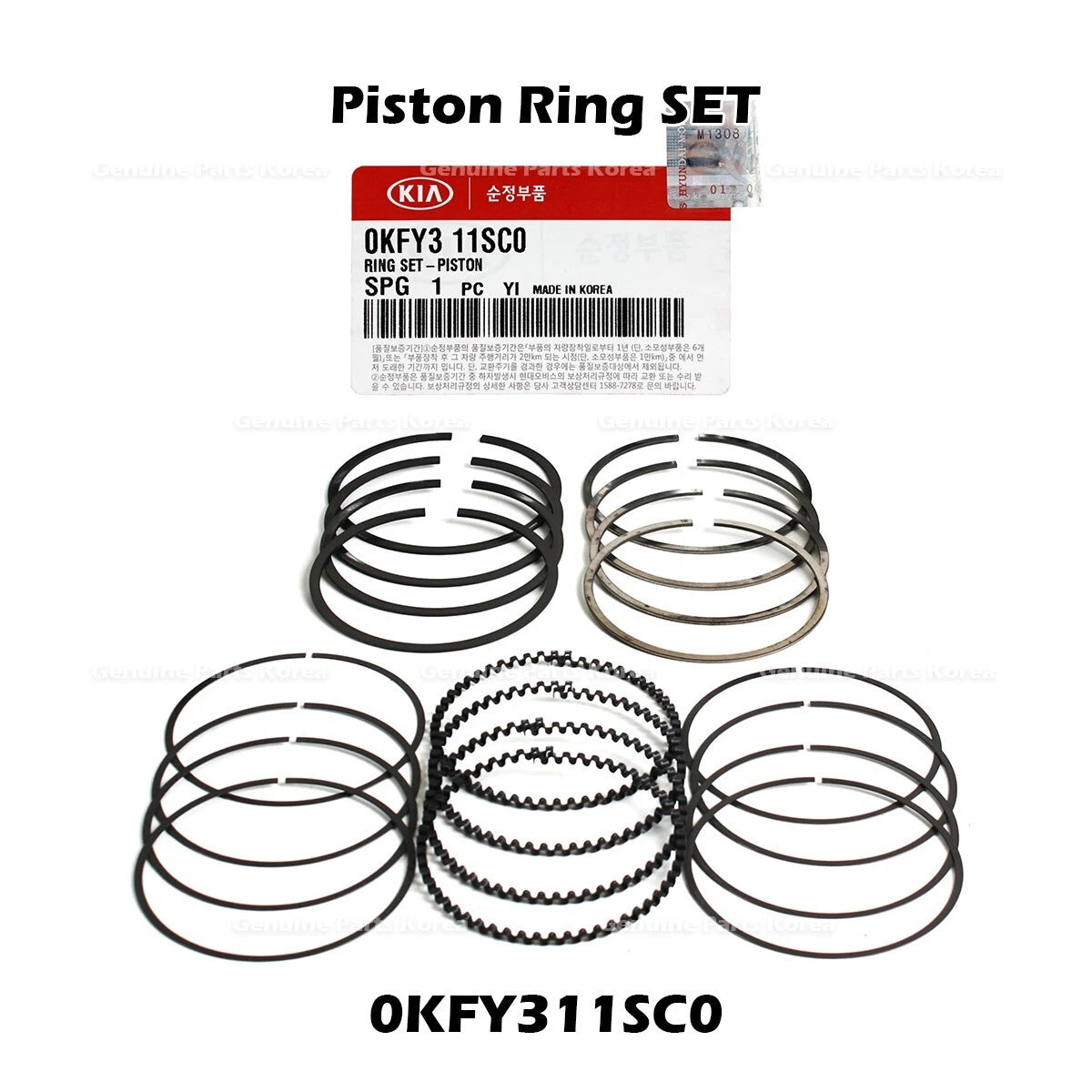 ⭐Genuine⭐ Piston Ring SET 0KFY311SC0 for Kia Sportage