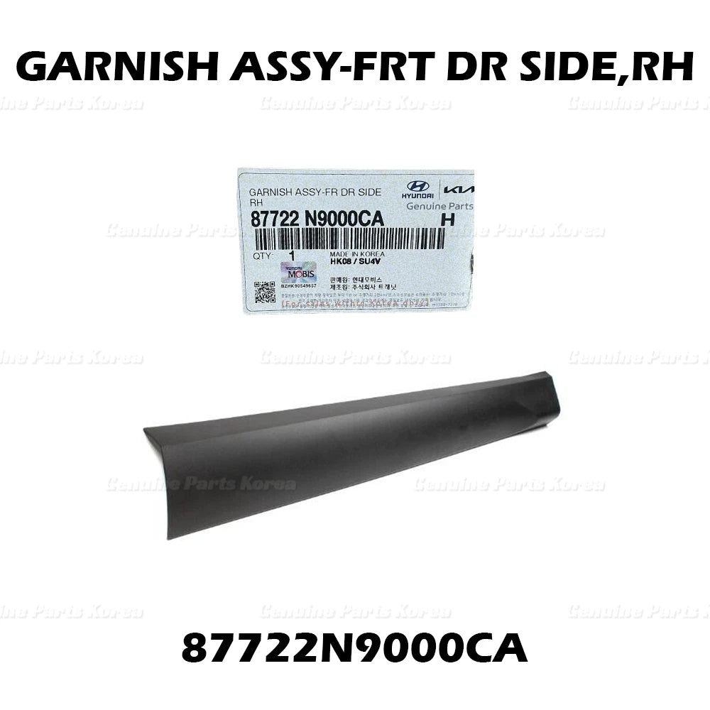 ⭐Genuine⭐ Front Door Side Molding Right 87722N9000CA for Hyundai Tucson 22-23