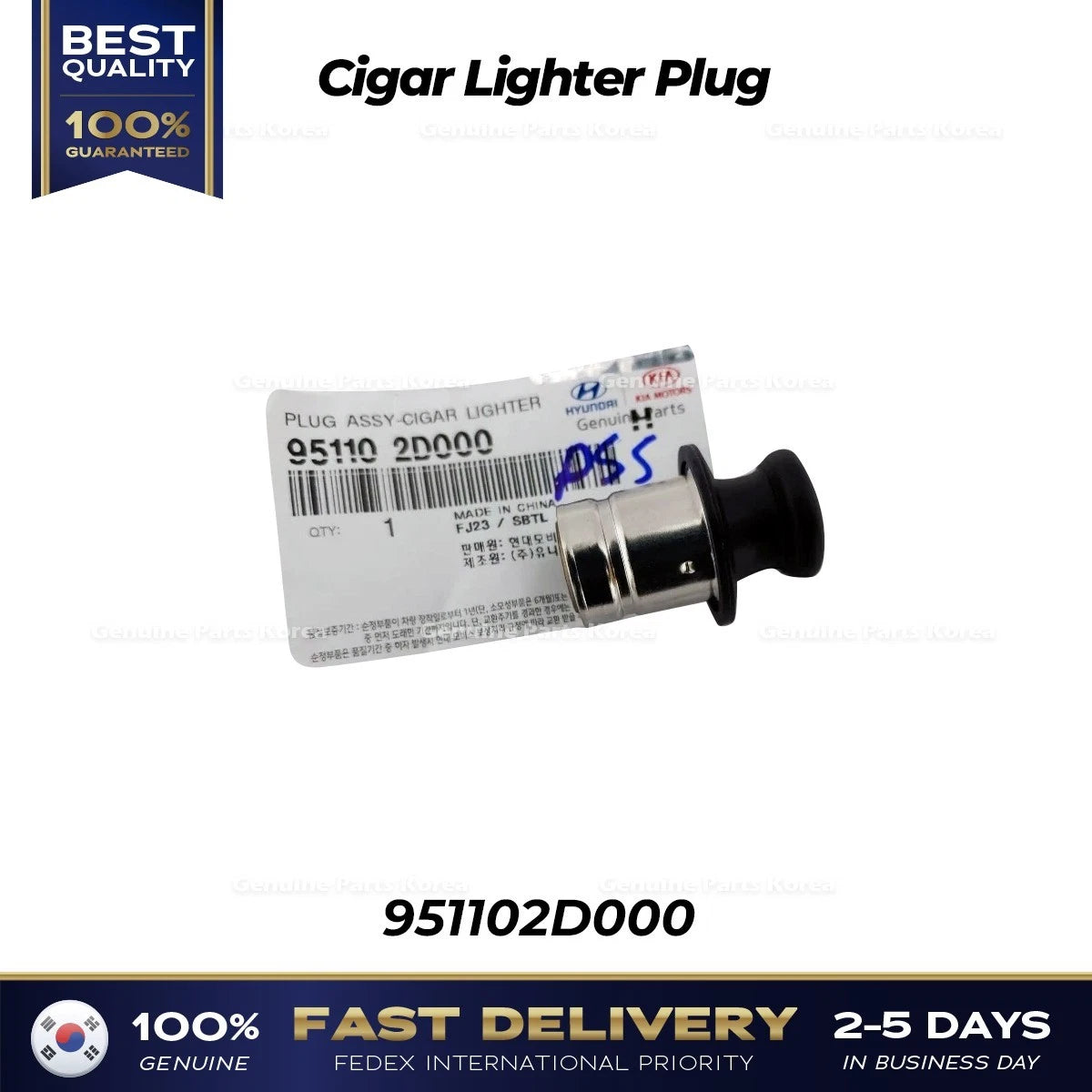 ⭐Genuine⭐ Cigar Lighter Plug 951102D000 for Hyundai Genesis Kia