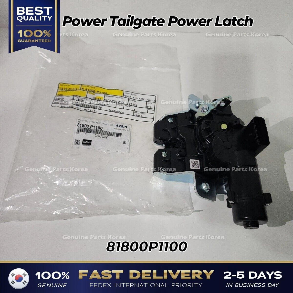 ⭐Genuine⭐ Power Tailgate Power Latch 81800P1100 for Kia Sportage