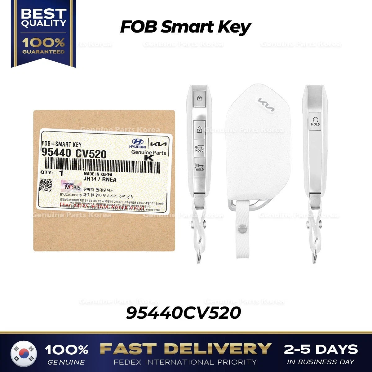 ⭐Genuine⭐ FOB Smart Key 95440CV520 for Kia EV6