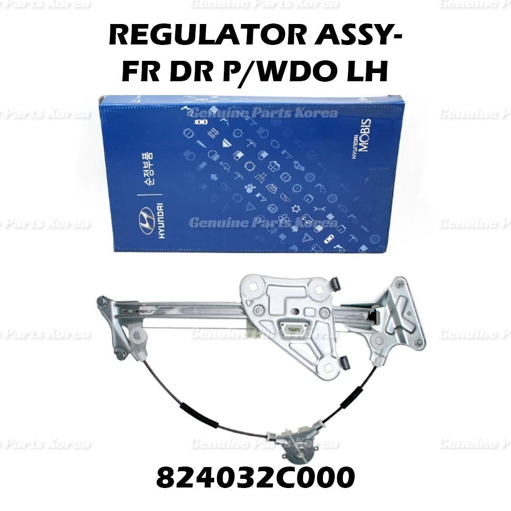 ⭐Genuine⭐ Power Window Regulator Front LH 824032C000 for Hyundai Tiburon 2003-08