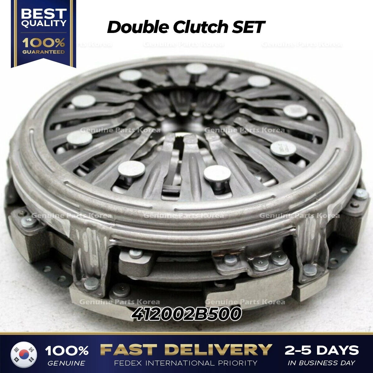 ⭐Genuine⭐ Double Clutch SET 412002B500 for Kia Niro