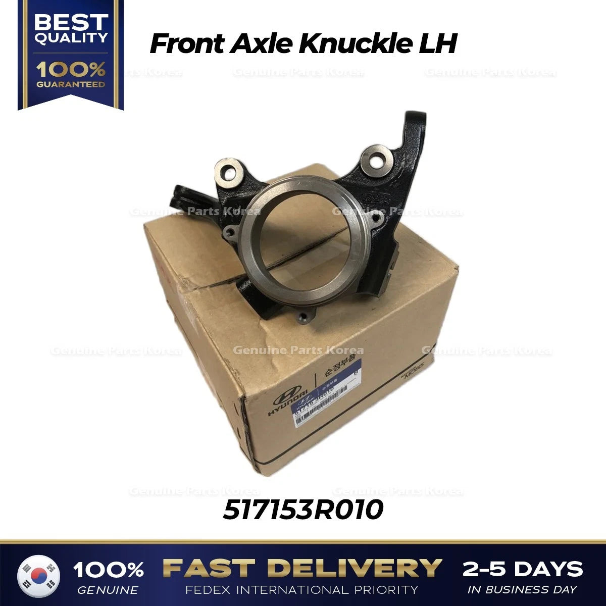 ⭐Genuine⭐ Front Axle Knuckle LH 517153R010 for Hyundai Sonata