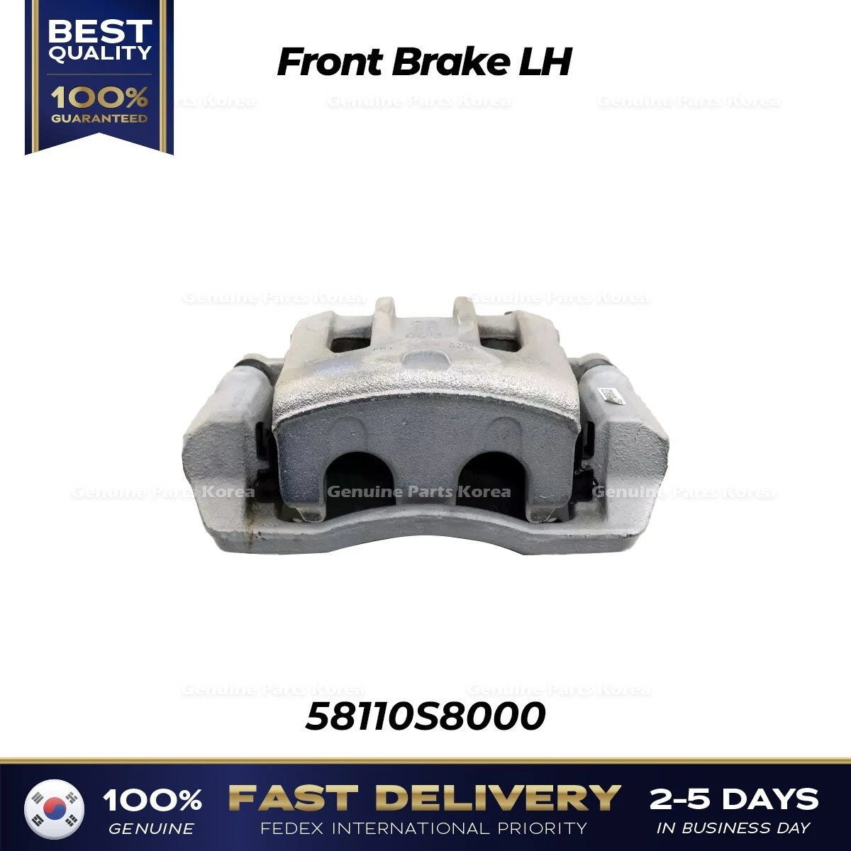 ⭐Genuine⭐ Front Brake LH 58110S8000 for Hyundai Palisade