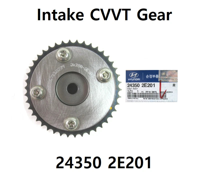 OEM 243502E201 INTAKE CVVT GEAR FOR HYUNDAI KIA 14-17 ELANTRA TUCSON SOUL⭐⭐⭐⭐⭐