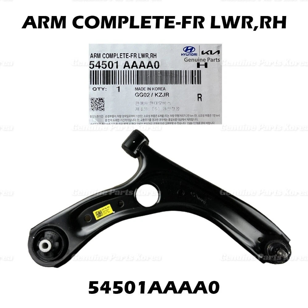 ⭐Genuine⭐ Front Lower Control Arm RH 54501AAAA0 for Hyundai Elantra 2021 - 2022