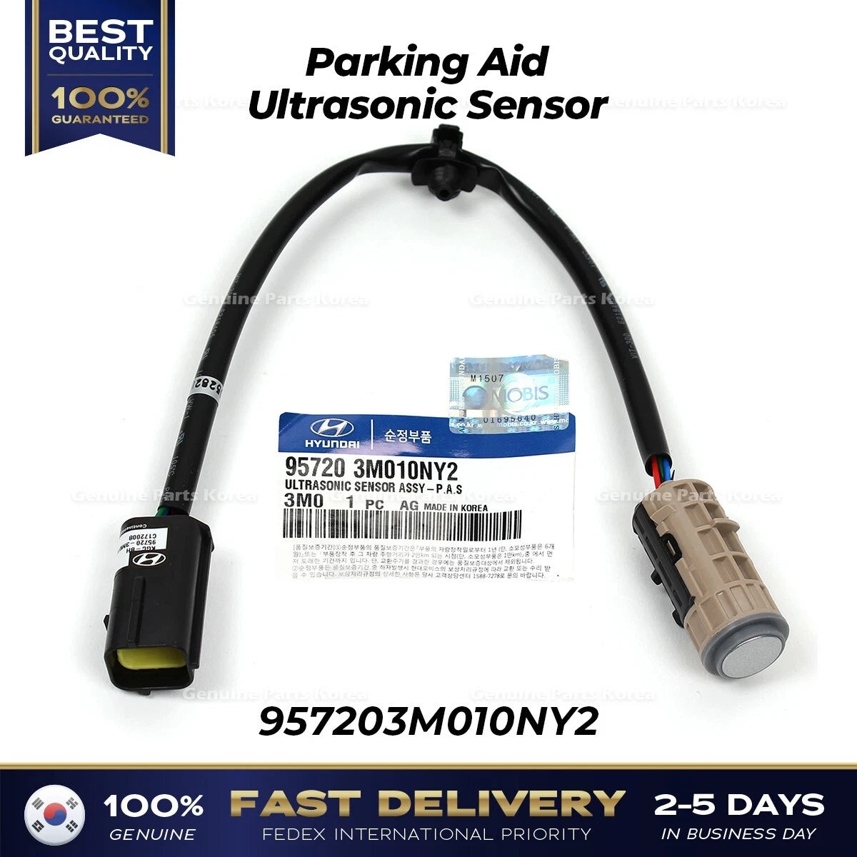 ⭐Genuine⭐ Parking Aid Ultrasonic Sensor 957203M010NY2 for Hyundai Genesis