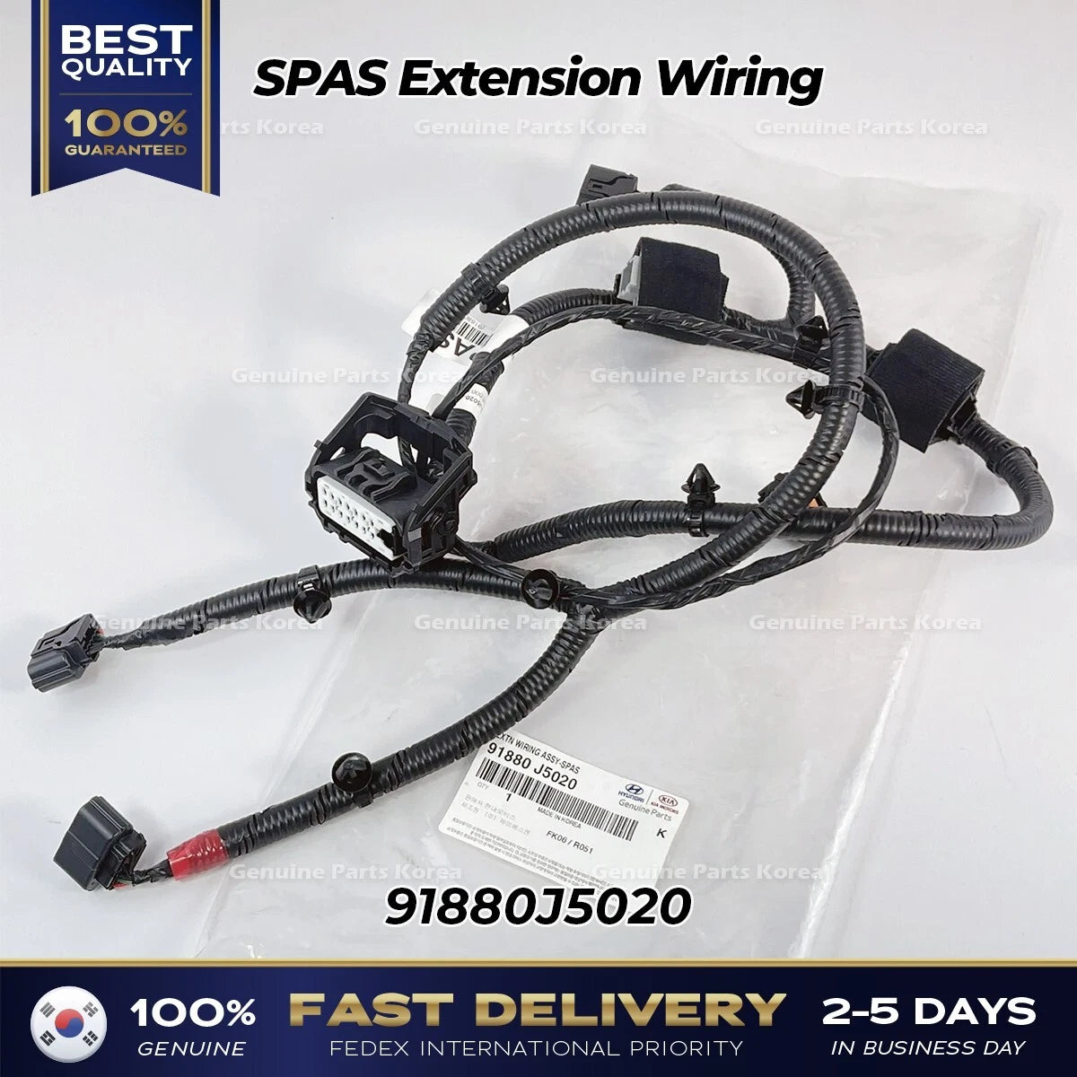 ⭐Genuine⭐ SPAS Extension Wiring 91880J5020 for Kia Stinger