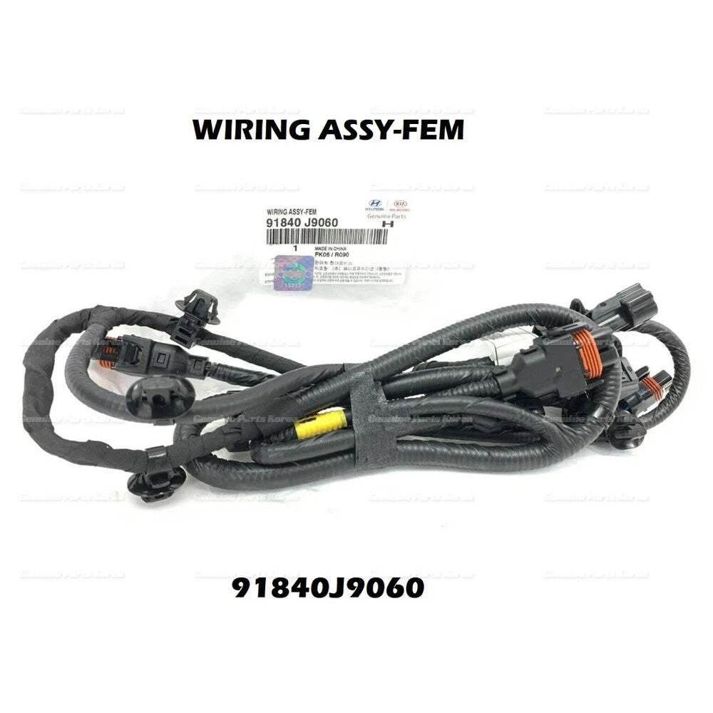 ⭐Genuine⭐ Front Bumper FEM Wiring Assy 91840J9060 for Hyundai Kona 2018-2019